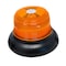 Wolo SuperNova Amber LED Beacon, 8 1-watt LED, Lighter Plug Power, Quad Flash, Magnetic or Permanent Mount 3040MP-A - alternate 4
